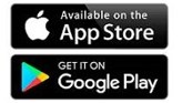 Image of Apple and Google app store logos Image of Apple and Google app store logos