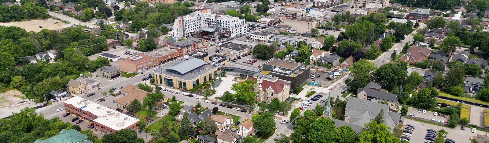 Aurora Town Square aerial view