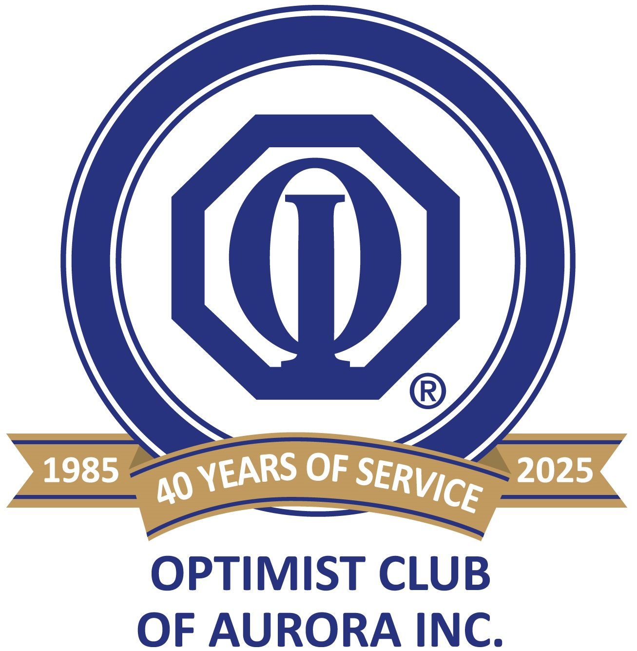 Optimist Club organization logo 2025