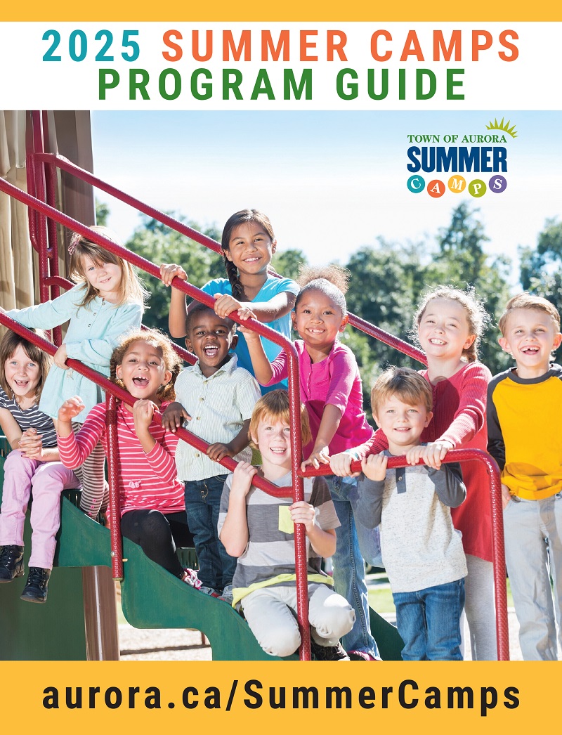 Group of kids on outdoor playground equipment during summer camp