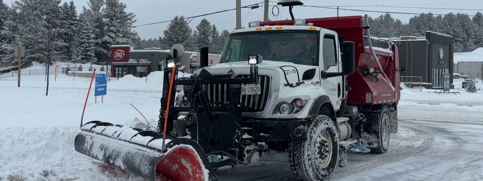 Image of Town of Aurora Snow plow