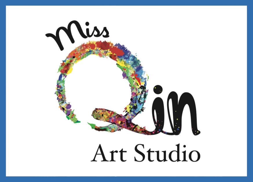 A graphic that says "Miss Quin Art Studio"