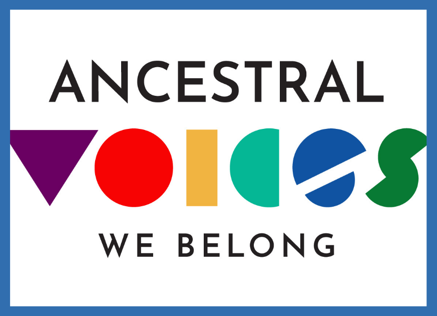 Graphic that says Ancestral Voices