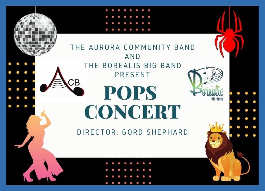 Graphic that reads "Pops Concert"