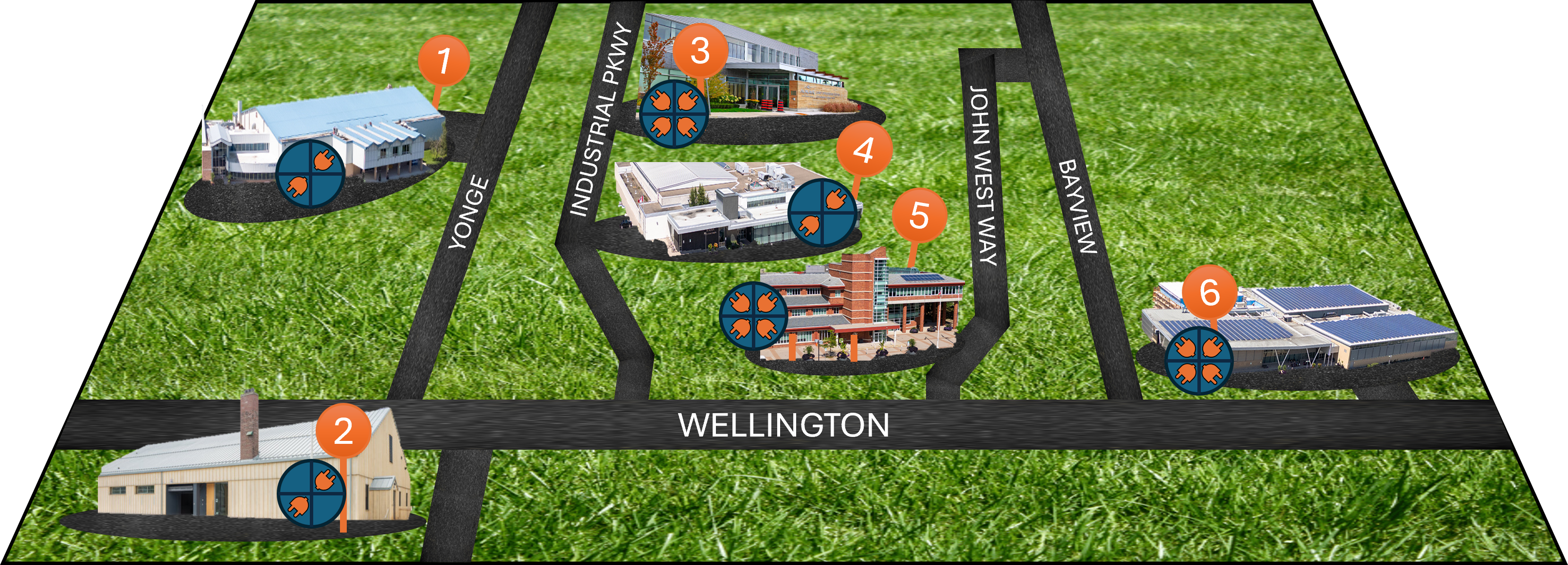 ev charger locations map